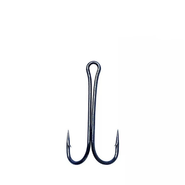 Крючок двойной Misago Long Double 11040 №4 34 шт, черный никель, Корея