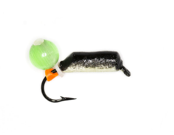 Мормышка вольфрамовая Condor Столбик с фосфором Кошачий глаз, 3,0 мм 15 шт