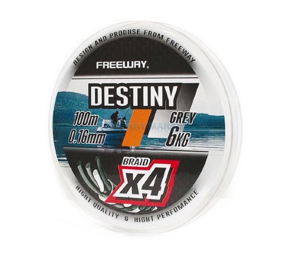 Леска плетеная FREEWAY Destiny Green FWx4 0.3 40lb 18кг
