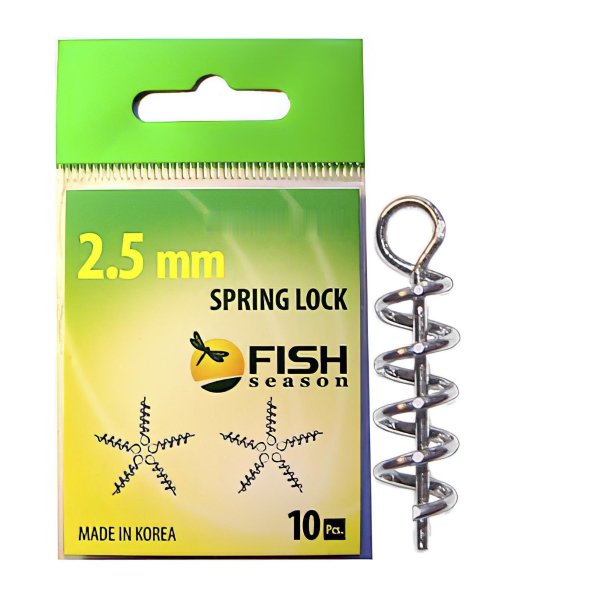 Спираль с напр. д/фиксации приманки FISH SEASON 2.5мм 10шт WD3025