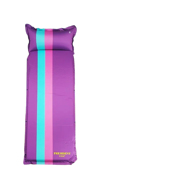 Коврик самонадувной President Fish 5см фиолет. с подголов. 192*66 8805004