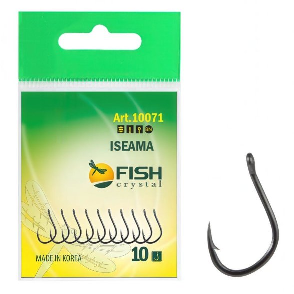 Крючок FISH SEASON Iseama-ring №5 BN 10шт 10071-05F