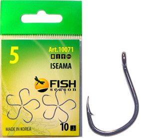 Крючок FISH SEASON Iseama-ring №5 BN 10шт 10071-05F