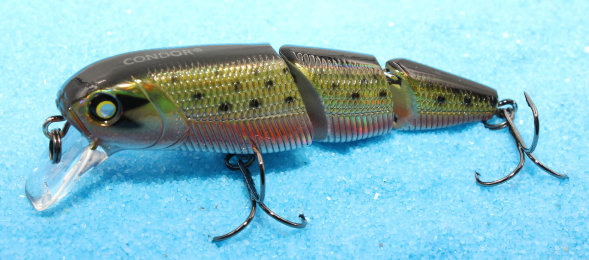 Воблер Condor Three Jointed Series TJS75 размер 75 мм вес 10 гр заглубление 0 - 1,2 м цвет 169