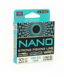 Леска BALSAX Nano Blue box 0.45 50м