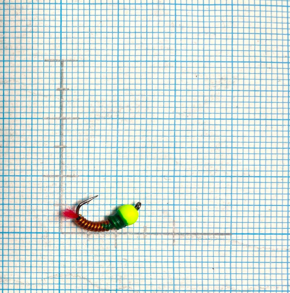 Мормышка вольфрамовая Marlin's Лесотка 4мм 0.65гр 7440-YE