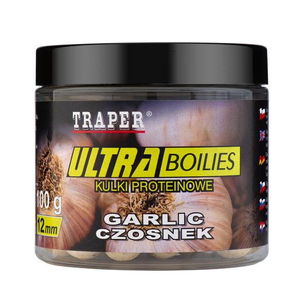 Бойлы TRAPER ULTRA 12 мм 100 гр Чеснок