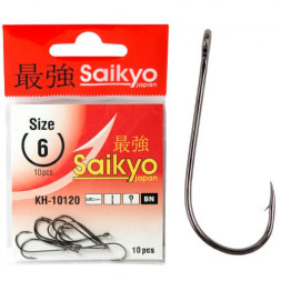 Крючок Saikyo KH-10120 Single Spoon Hook №8 10шт